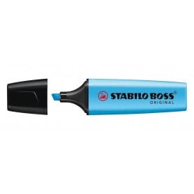 Stabilo 7031 - Evidenziatore Stabilo Boss Blu Fluo Conf.10 pz