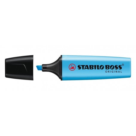 Stabilo 7031 - Evidenziatore Stabilo Boss Blu Fluo Conf.10 pz
