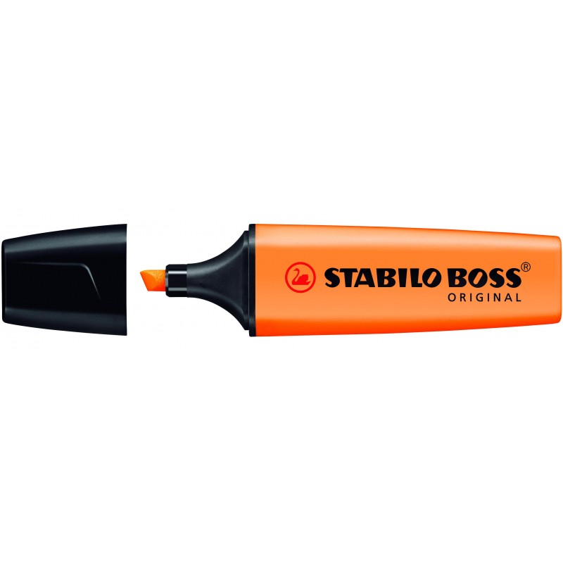 Stabilo 7054 - Evidenziatore Stabilo Boss Arancio Conf.10 pz