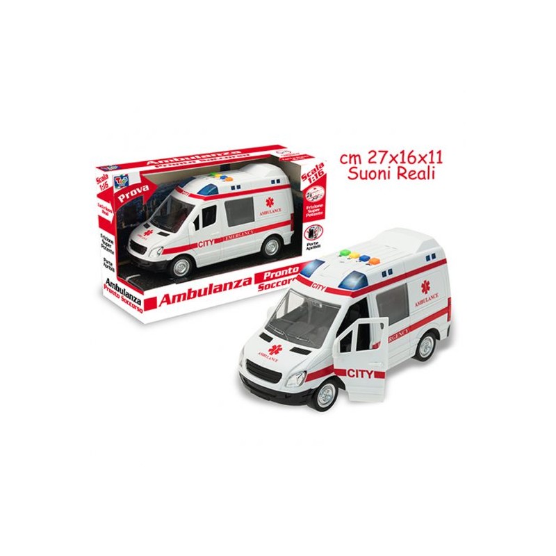 Teorema 65074 - Ambulanza Luci e Suono Scala 1:16