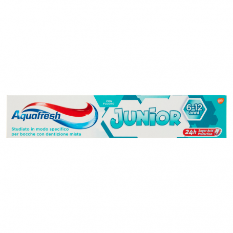 Aquafresh 7323 - Dentifricio Junior 6-12 Anni 75 ml