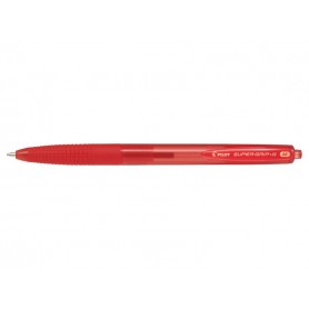 Pilot 2449 - Penna Super Grip G a Scatto Rossa Punta M Conf.12 pz