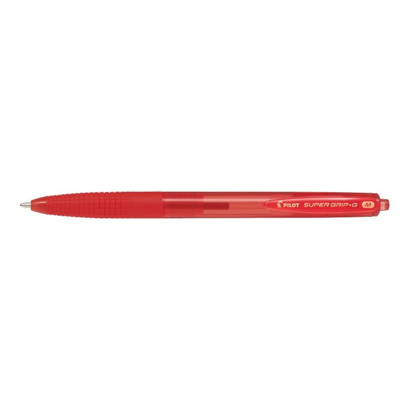 Pilot 2449 - Penna Super Grip G a Scatto Rossa Punta M Conf.12 pz