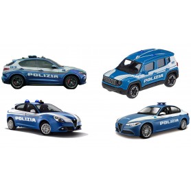 Burago 1322 - Auto Polizia Scala 1:43 Ass.