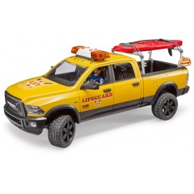 Bruder 2506 - RAM 2500 Power Wagon Life Guard Con Personaggio