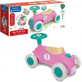 Clementoni 17455 - Baby Clementoni - La Mia Prima Auto Cavalcabile Rosa