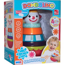 Rstoys 11202 - Primigiochi - Clown Dondolino Sempreinpiedi