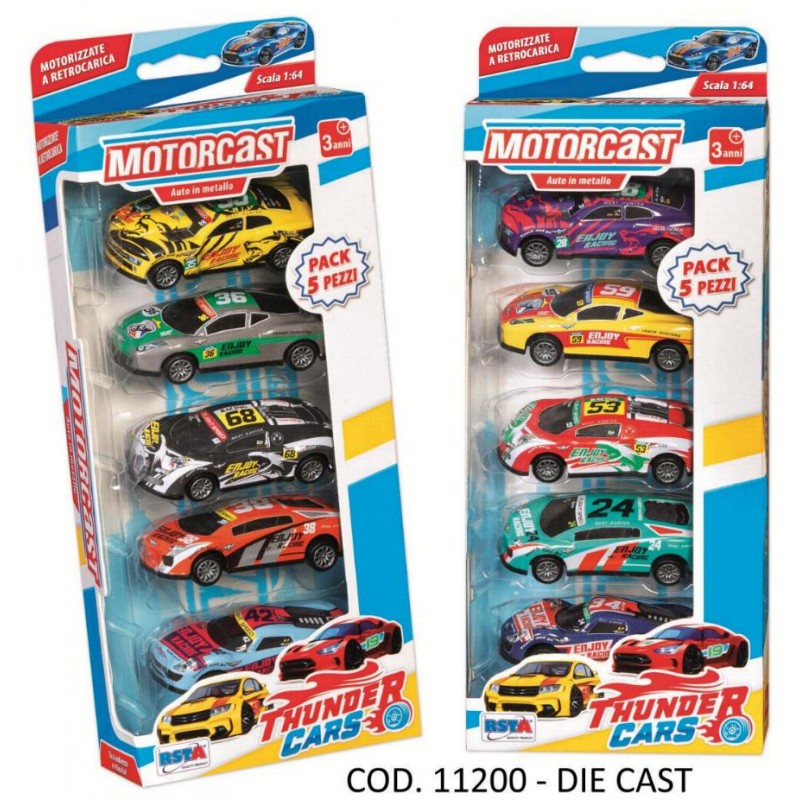 Rstoys 11200 - Auto Motorcast 5 Auto Retrocarica