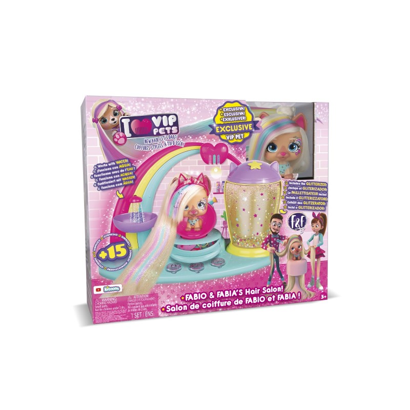 Imc Toys 711723 - Vip Pets - Saloon Fabio e Fabia