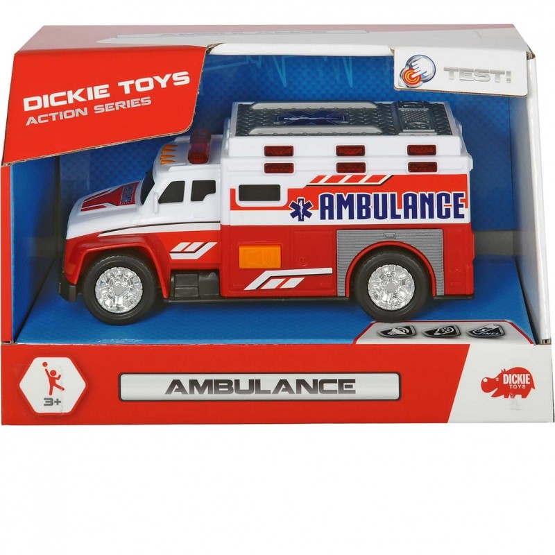 Simba 2013 - Dickie - Ambulanza Luci e Suoni 15 cm