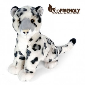 Decar 27581 - Leopardo delle Nevi Seduto 30 cm