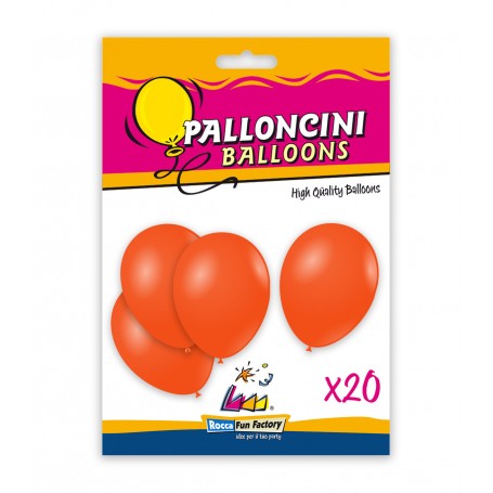 Rocca Fun Factory 79748 - Palloncini Arancione Busta 20 pz