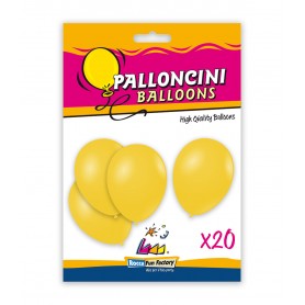 Rocca Fun Factory 79731 - Palloncini Gialli Busta 20 pz