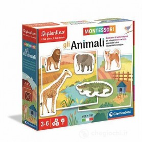 Clementoni 16360 - Montessori - Gli Animali