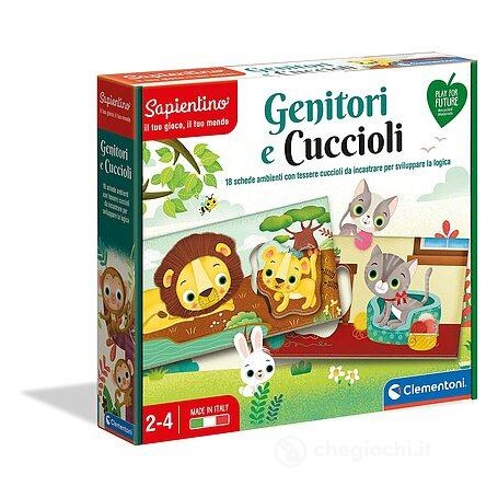 Clementoni 16376 - Sapientino - Genitori e Cuccioli