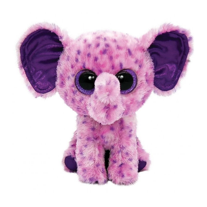 Ty 36386 - Beanie Boos  - Eva Elefantino Rosa 15 cm