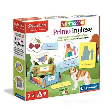 Clementoni 16364 - Montessori - Primo Inglese