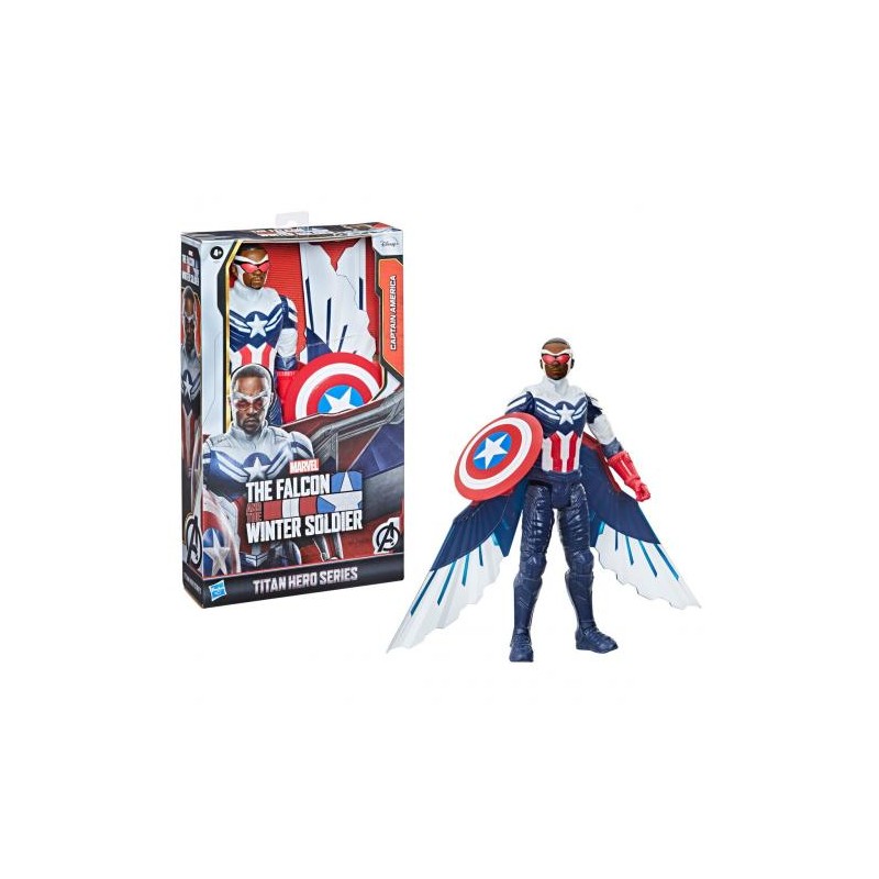 Hasbro F20755 - Marvel Avengers - The Falcon and The Winter Soldier Captain America Titan Hero 30 cm