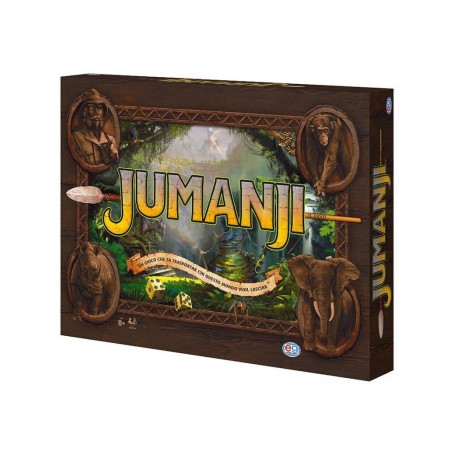 Spin Master 6062311 - Editrice Giochi - Jumanji Il Gioco - Nuova Versione
