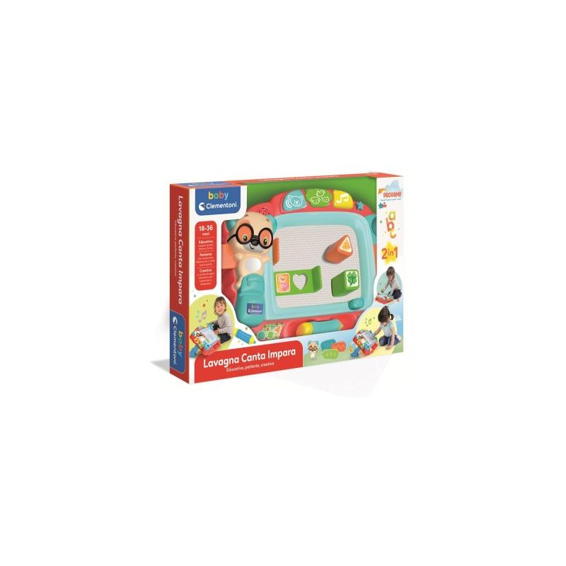 Clementoni 17658 - Baby Clementoni - Lavagna Canta Impara