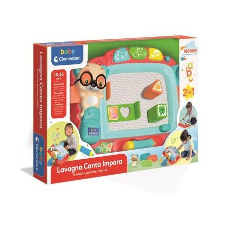 Clementoni 17658 - Baby Clementoni - Lavagna Canta Impara