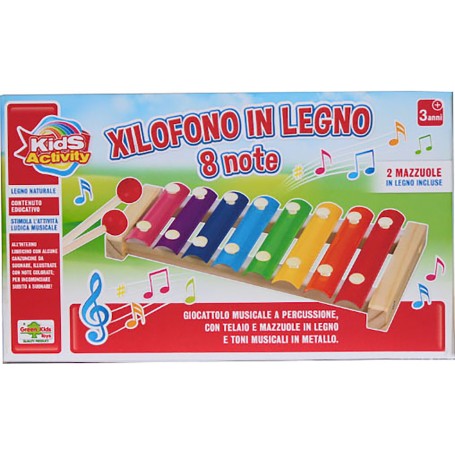 Rstoys 11162 - Xilofono Legno 8 Note