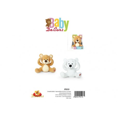 Decar 25213 - Baby Orsetto Bubusettete