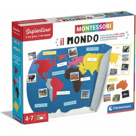 Clementoni 16371 - Montessori - Il Mondo