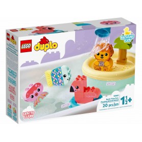 Lego 10966 - Duplo - Ora del Bagnetto : Isola degli Animali Galleggiante