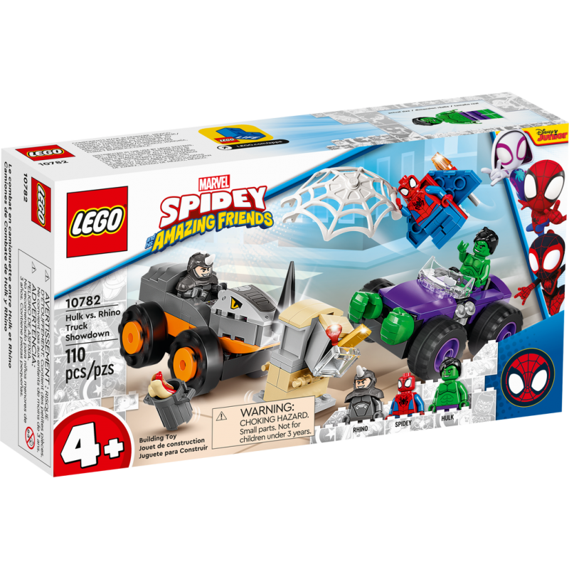 Lego 10782 - Spiderman - Resa dei Conti tra Hulk e Rhino