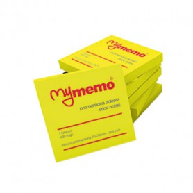 Ans 4802 - My Memo 76x76 Giallo Conf. 12 pz