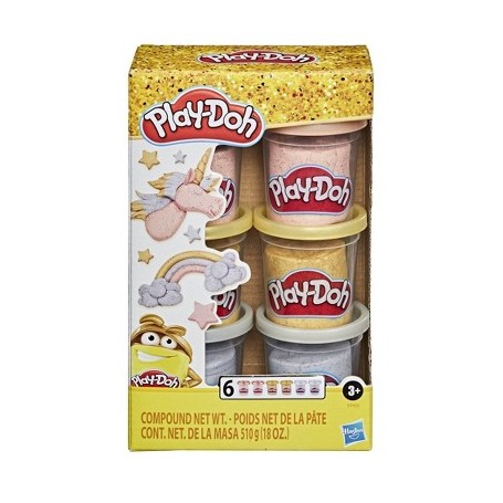 Hasbro E9433 - PlayDoh - Metallics Compound