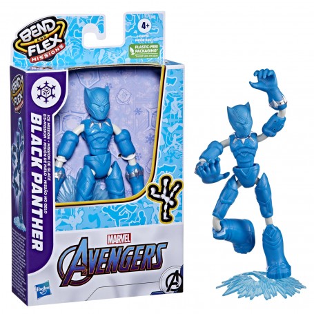 Hasbro F4015 - Avengers - Bend and Flex Ice Mission