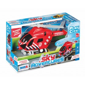 Rstoys 11242 - Elicottero a Frizione Luci e Suoni