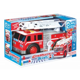 Rstoys 11300 - Camion Pompieri a Frizione Luci e Suoni