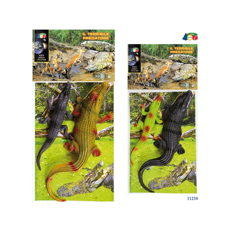 Ginmar 51254 - Busta Coccodrilli Il Terribile Predatore