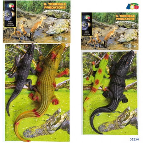 Ginmar 51254 - Busta Coccodrilli Il Terribile Predatore