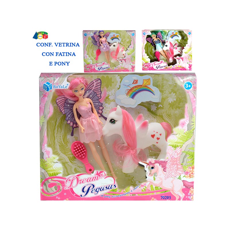 Ginmar 70295 - Playset Fatina con Pony