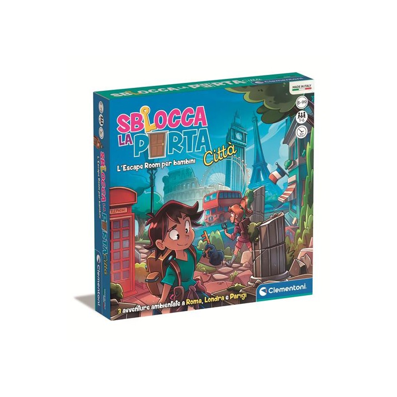 Clementoni 16731 - Sblocca la Porta Città