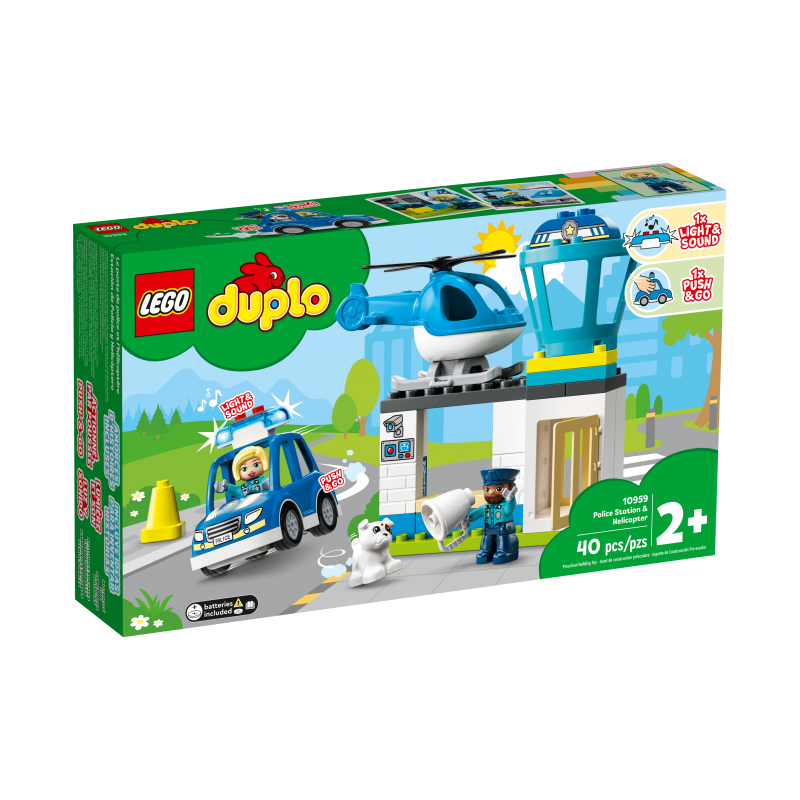 Lego 10959 - Duplo - Stazione di Polizia ed Elicottero