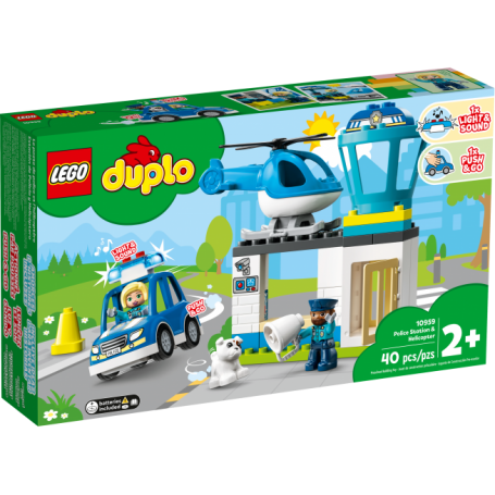 Lego 10959 - Duplo - Stazione di Polizia ed Elicottero
