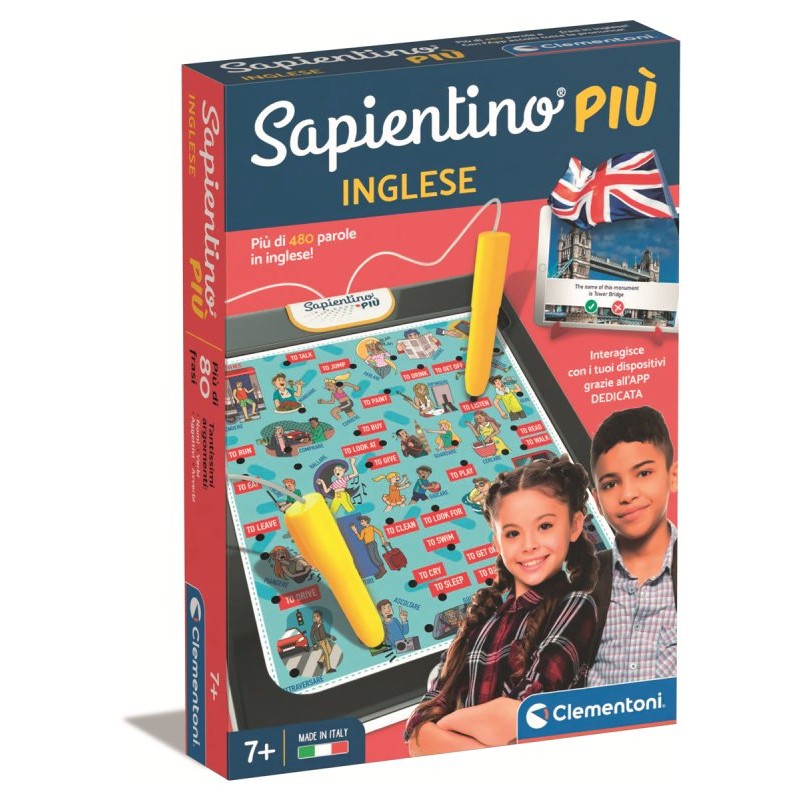 Clementoni 16729 - Sapientino - Interactive Inglese