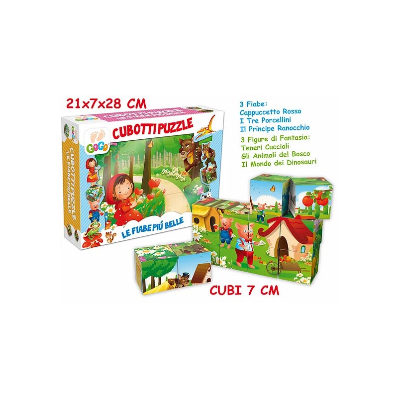 Teorema 62866 - Cubotti Puzzle Fiabe Italiane