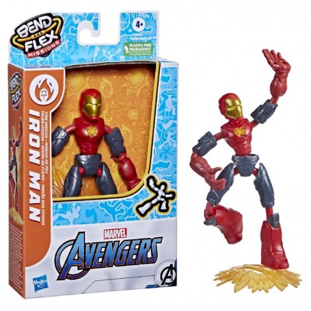 Hasbro F49645 - Marvel Avengers - Iron Man Bend & Flex