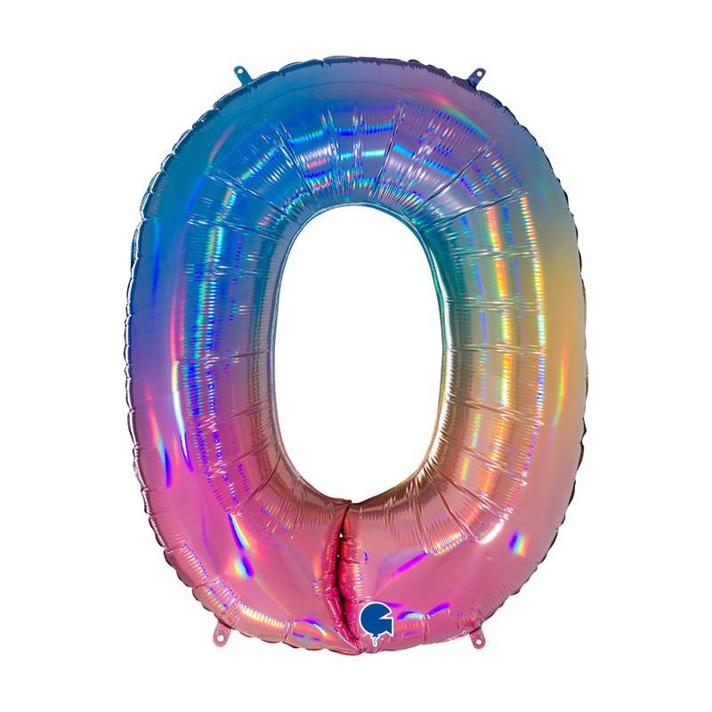 Ciao 810 - Palloncino a Elio N.0 Rainbow 102cm