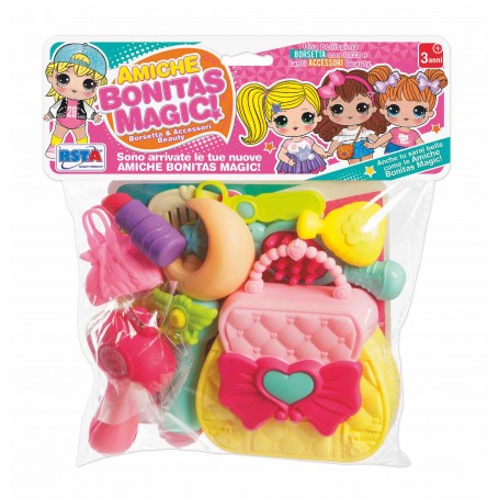 Rstoys 11281 - Busta Amiche Bonitas Borsetta con Fiocco e Tanti Accessori