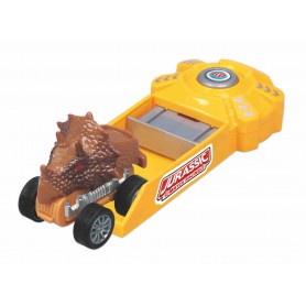 Rstoys 11287  Blister Jurassic Racing Auto Retrocarica con Lanciatore