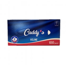 Caddy's 401043 - Fazzoletti Veline 2 Veli 100 pz