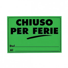 Ans 41035 - Cartelli Chiuso...