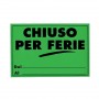 Ans 41035 - Cartelli Chiuso per Ferie Conf.25 pz